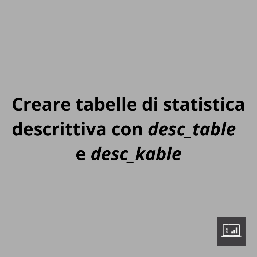 Desc_table e desc_kable