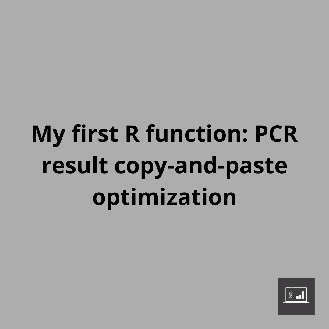 My first function